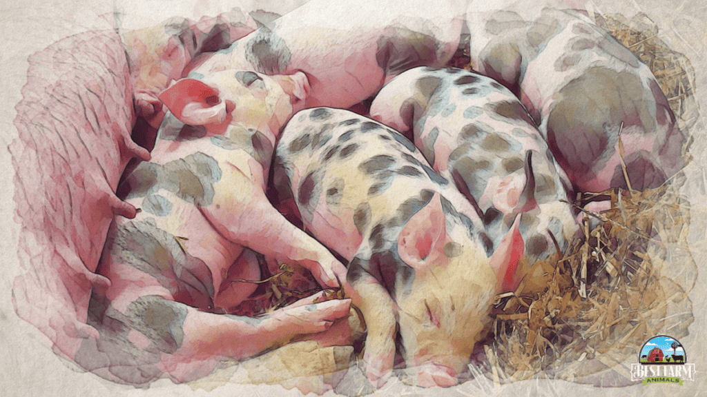 Pig is dying Brucellosis in pigs is a bacterial disease that results in abortions in pigs DLX2 PS (1)