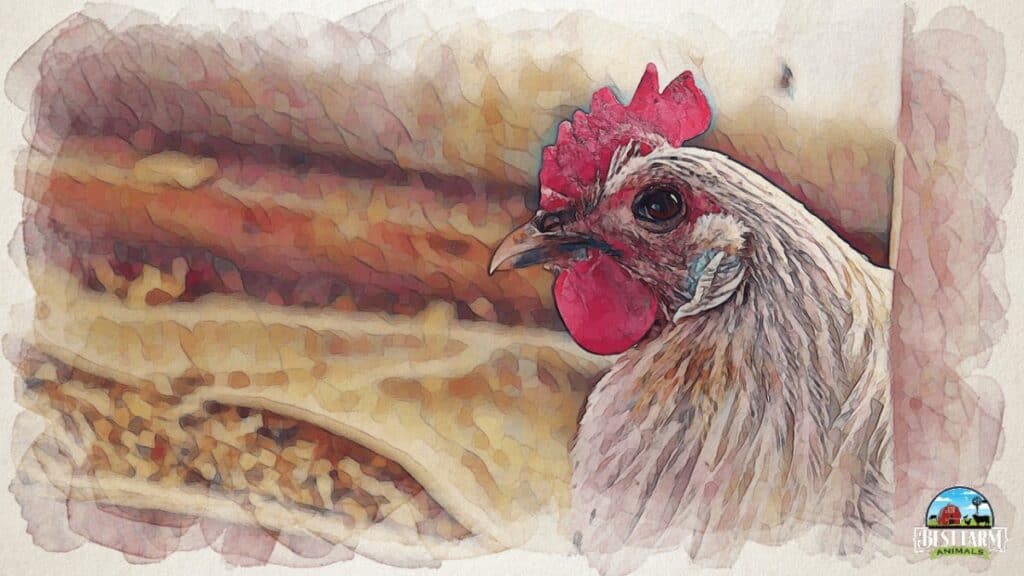 Chicken with prolapse vent can heal on its own when chicken is isolated