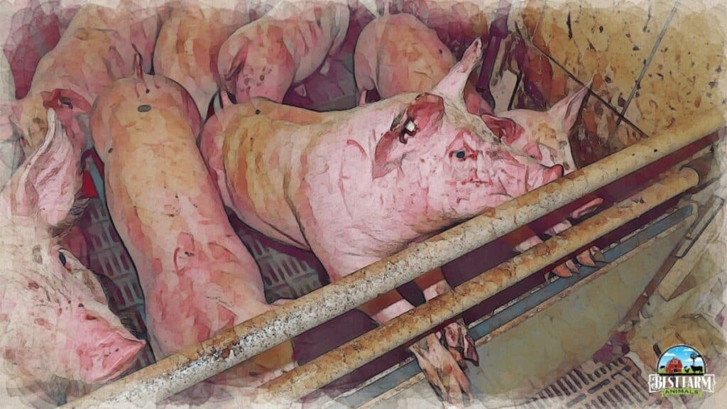 Separate piglets from the sow to reduce piglet deaths DLX2 PS