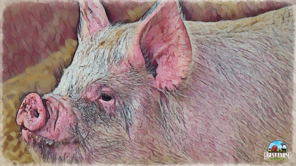 Greasy pig disease or pig epidermitis affects piglets often