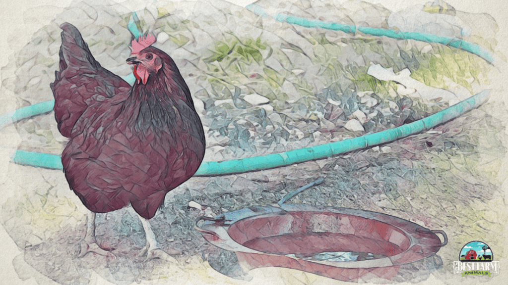 Vent gleet in chickens maybe caused by drinking contaminated water DLX1 PS