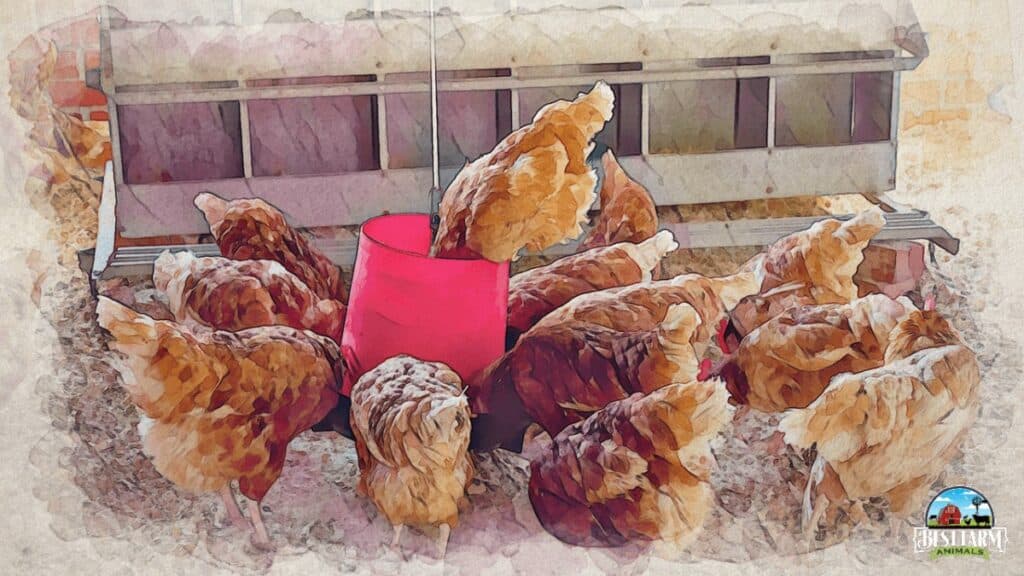 Keep the coop clean to avoid moist air chilling your hens DLX2 PS