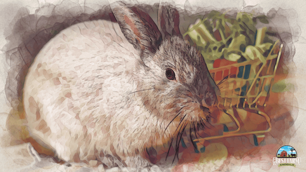 rabbits use hay to keep warm