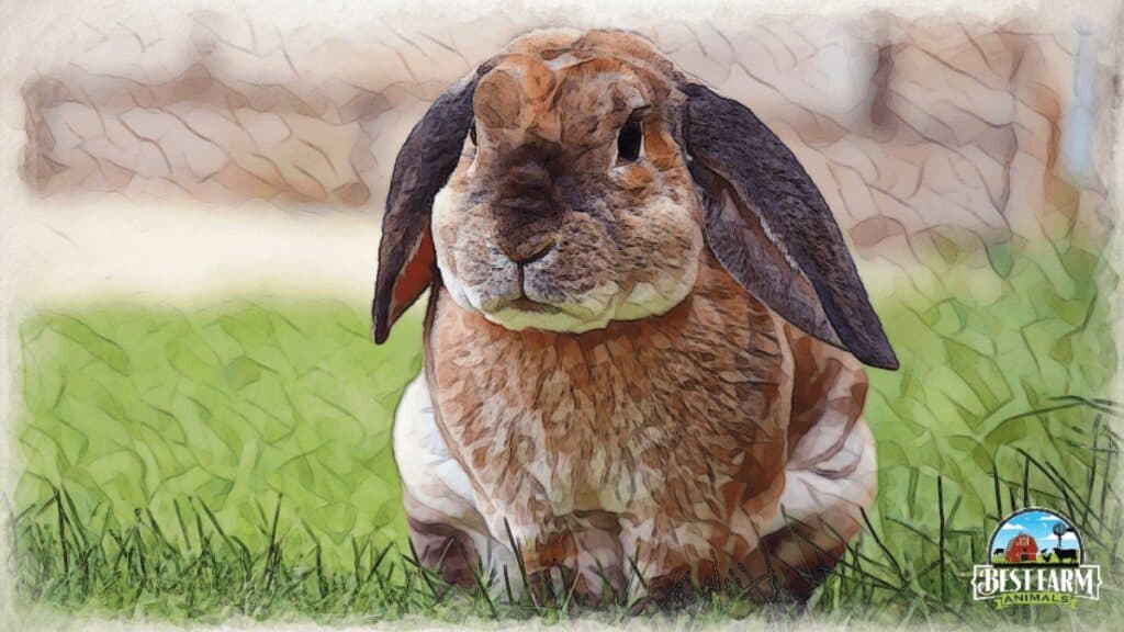 Digestive pain can cause rabbits to shake NEW DLX2,4,1,3 PS with logo