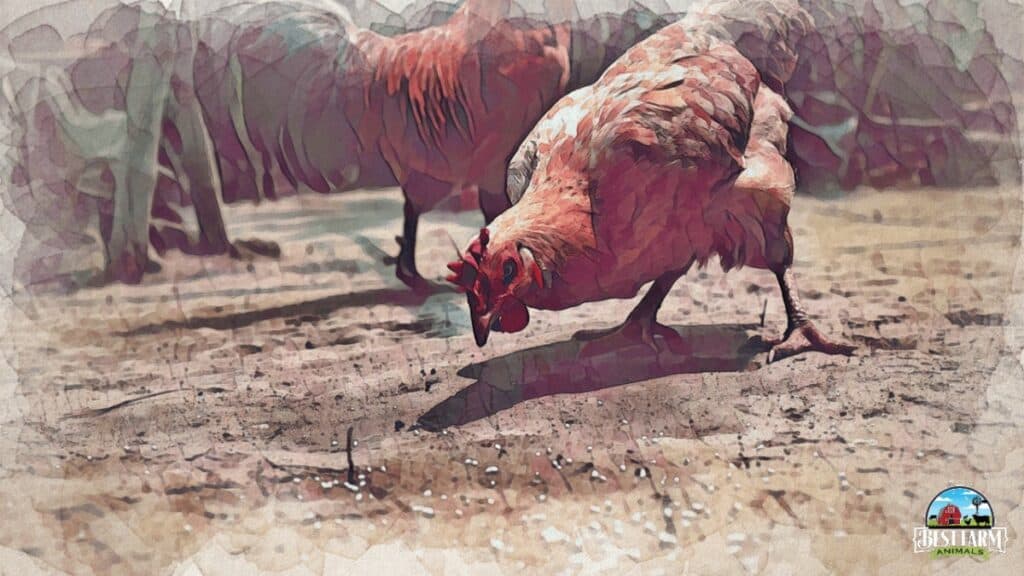 Chickens-eat-dirt-and-sand-to-help-them-with-digestion-DLX2-PS