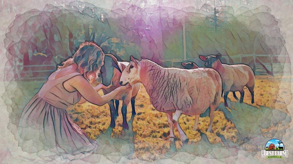 Sheep can make great pets for kids and adults