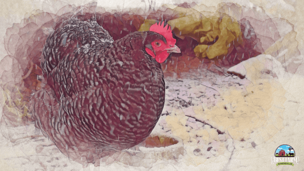 Cold hardy chicken: Maran is one of the best cold weather laying chickens