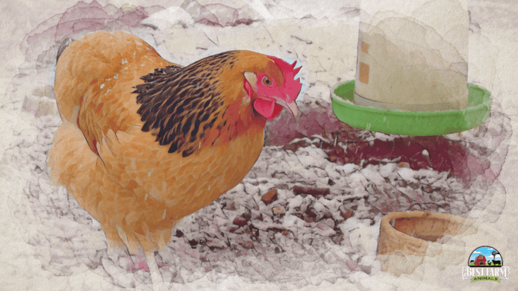 Sussex best chickens in winter have exceptional tolerance to cold