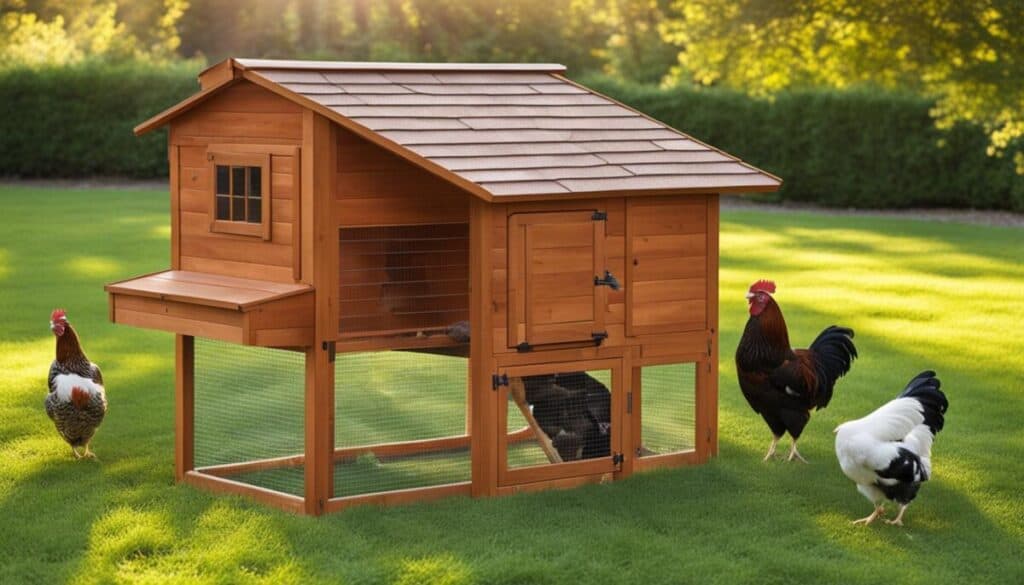 Chantecler chicken coop