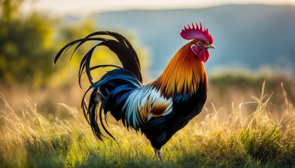 Faverolle Chicken Rooster