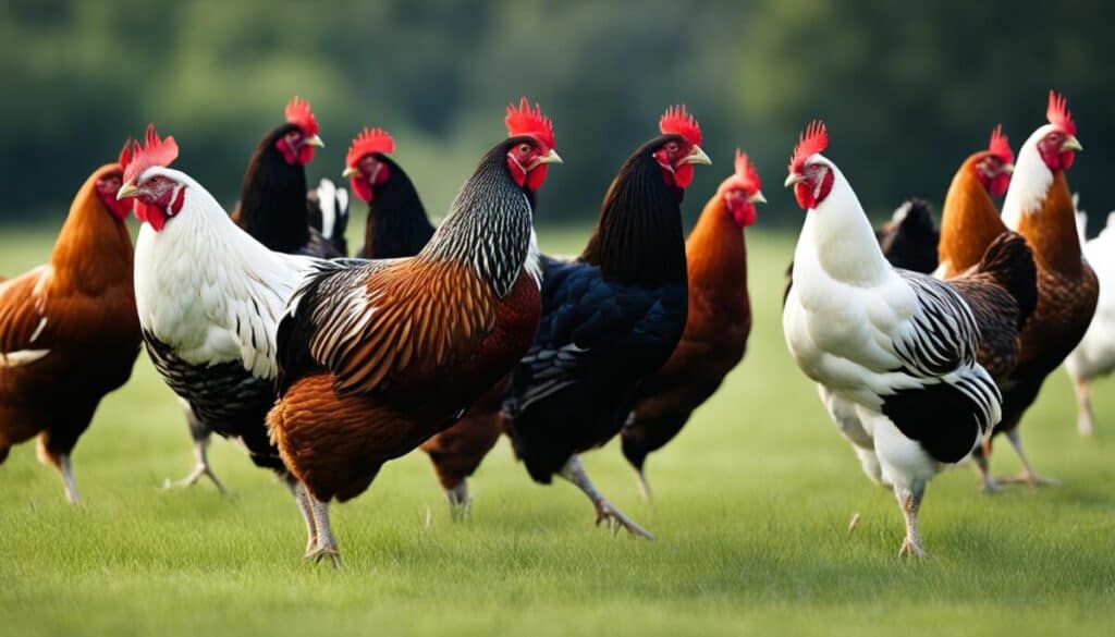 Modern Game chickens