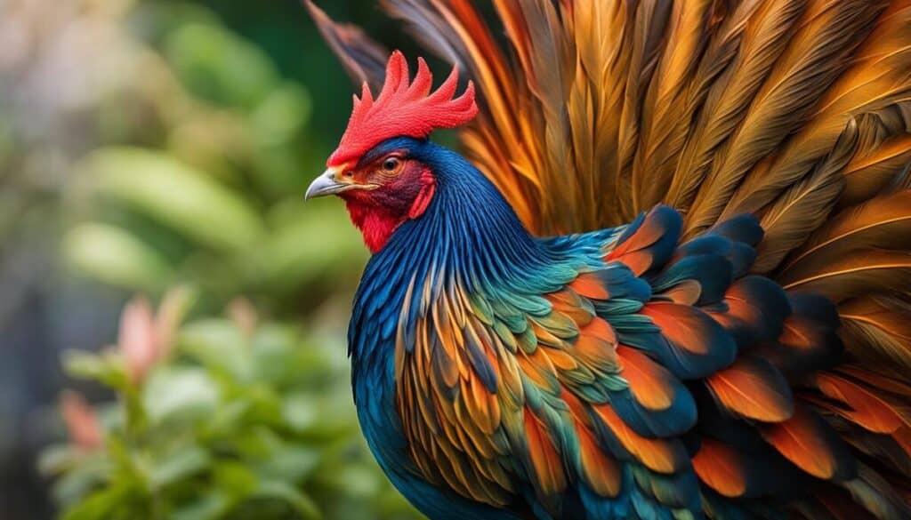 Ornamental Phoenix Hen