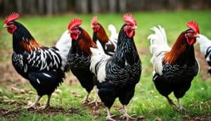 Bielefelder chickens