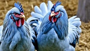 Bleu de Landes Chicken Breed