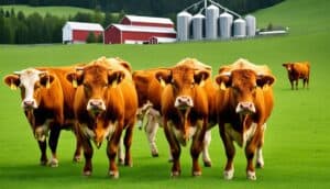Gelbvieh cattle growth in the USA