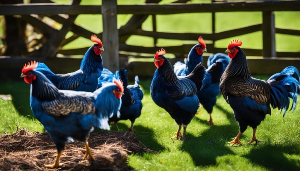 North Holland Blue Chicken Breed