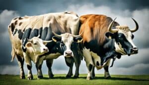 Ox and cow distinctions