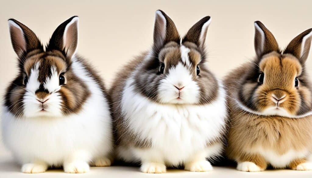 adult rabbits fur growth stages