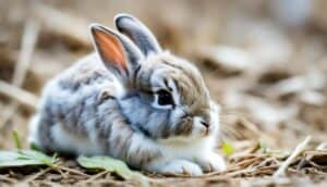 baby rabbit not moving