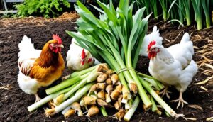 Can Chickens Eat Leeks