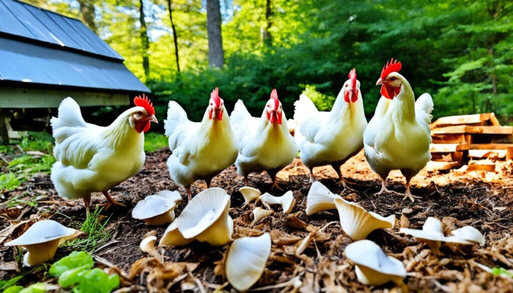 Can Chickens Eat Oyster Mushrooms