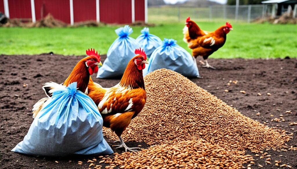 Chickens and Flax Seeds