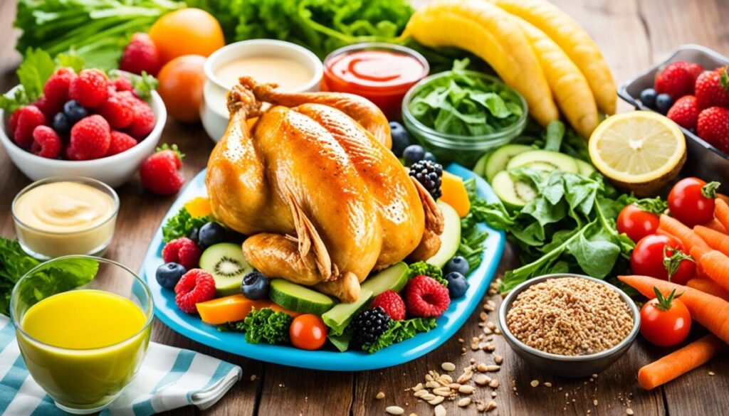 chicken nutrition image