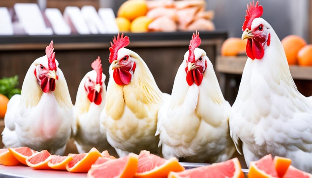 grapefruit safety for chickens