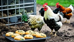 risks of chickens eating moldy bread