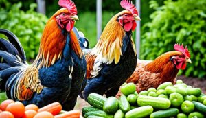 safe food for chickens