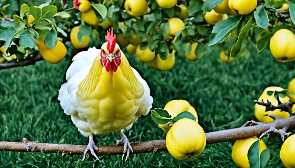 Can Chickens Eat Quince