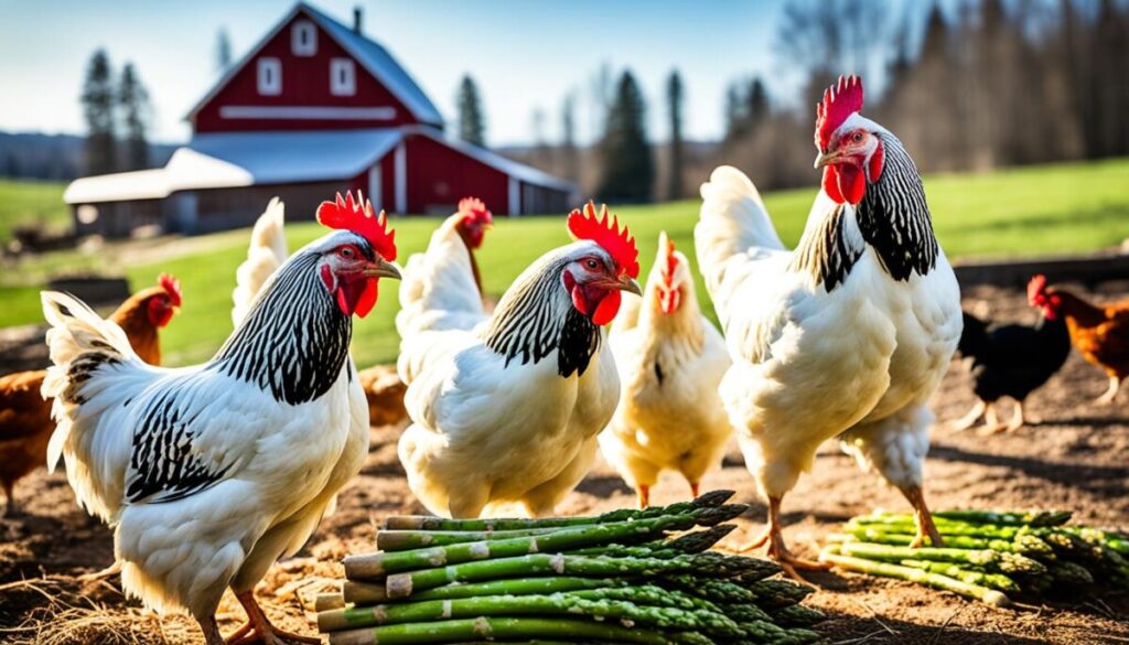 Can Chickens Eat Raw Asparagus