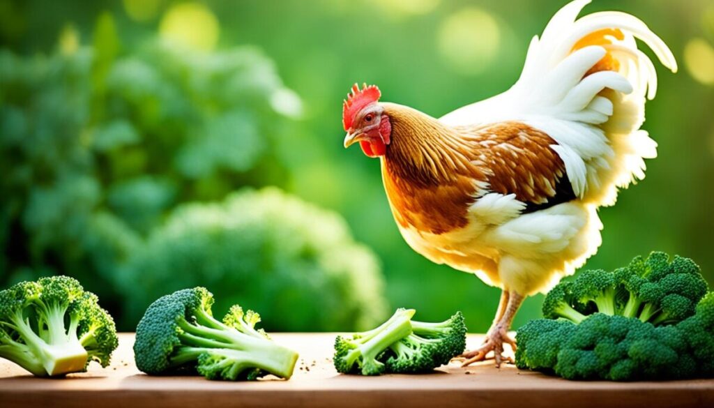 Can Chickens Eat Raw Broccoli