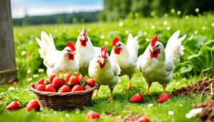 Can Chickens Eat Strawberries