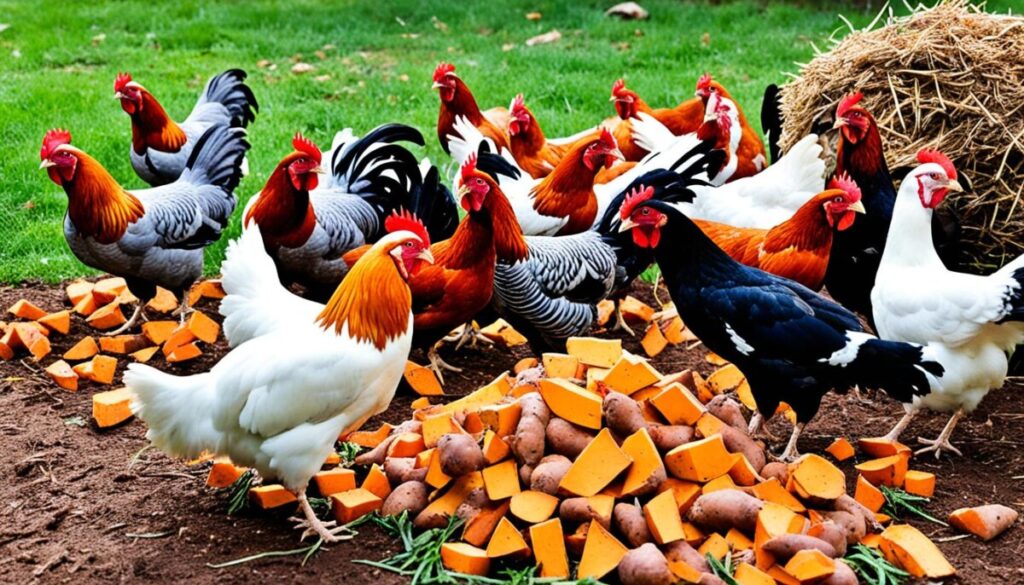 Can Chickens Eat Sweet Potatoes