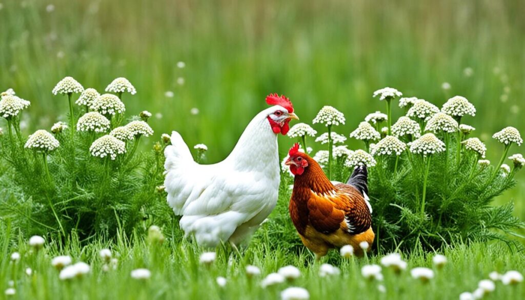 Can Chickens Eat Yarrow