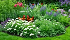 Chicken-Friendly Garden