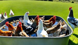 Fish as a supplement for chickens