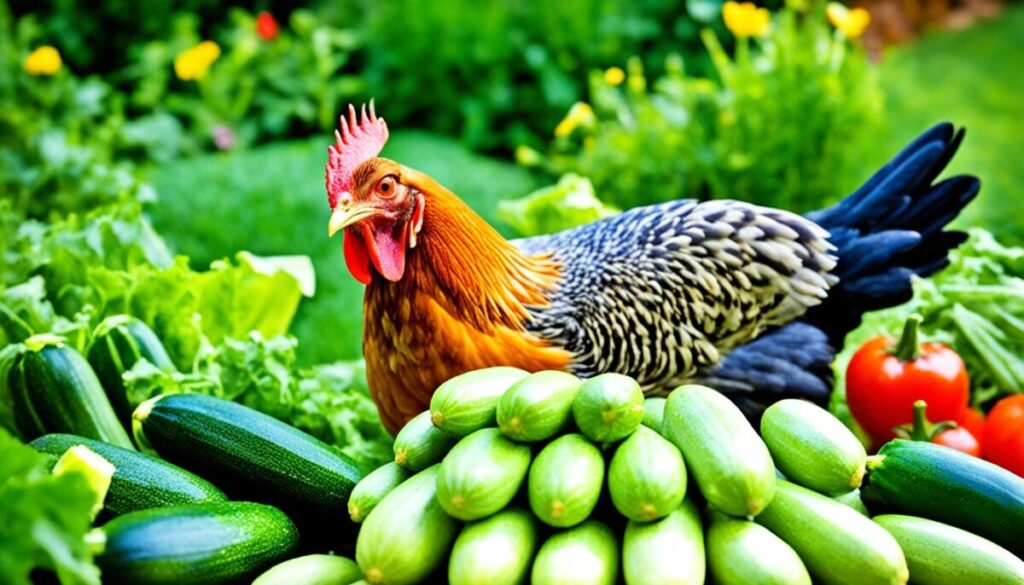 zucchini feeding tips for chickens